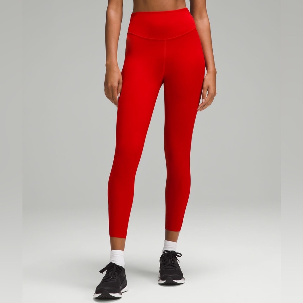 Size 2, Love Red-Lululemon Align High-Rise.